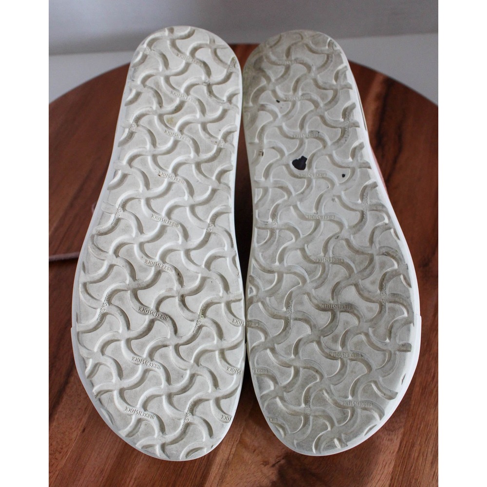 Birkenstock Bend Low Sneakers 41 N / W 10 / M 8 Pink Suede Lace Up Casual Shoes - Picture 7 of 9